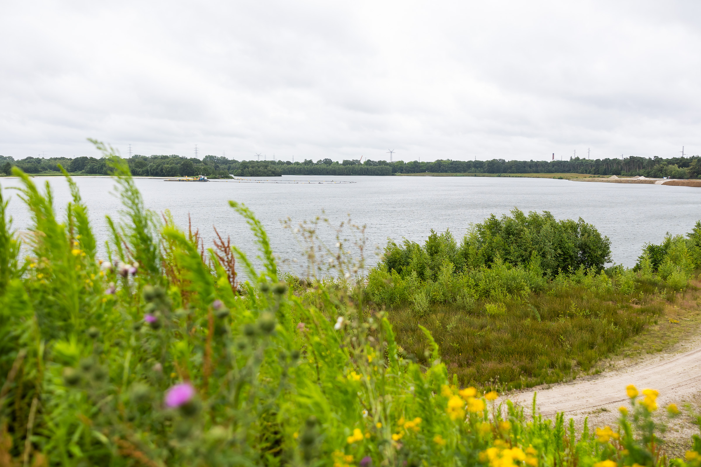 KlimaatPlas en Sibelco zandgroeve Donk